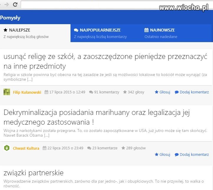 Jak czytam "najlepsze" postulaty obywatelskie PO