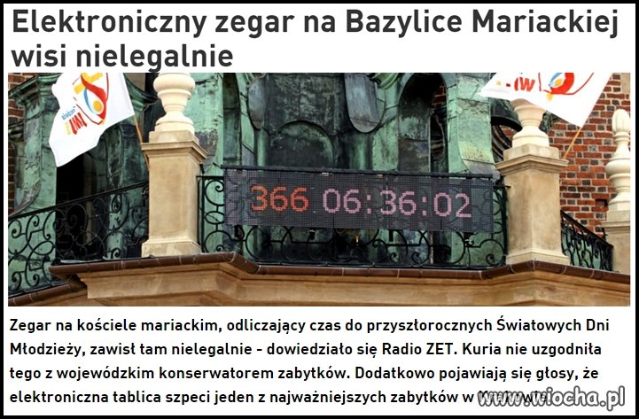 A kij, że to zabytek! Szary człowiek jak by tak