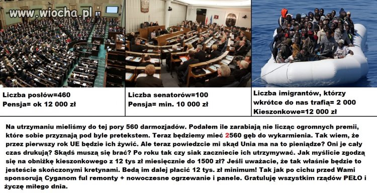 Do tej pory musieliśmy utrzymywać 560 darmozjadów