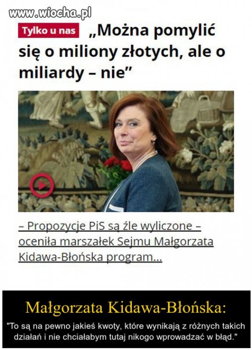 I kto to mówi 