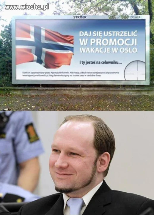 Behring Breivik  czeka na Ciebie