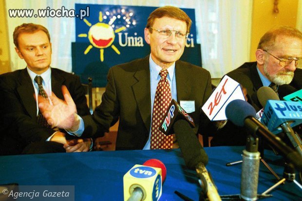 Unia Wolności kolebka  PO i partii Balcerowicza...