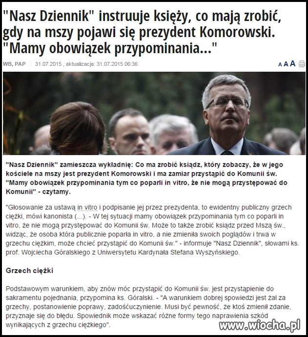 Niech mi nikt nie mówi, że Kościół
