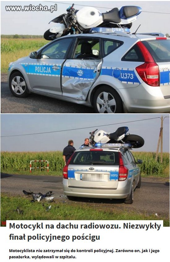 Uciekali przed policją