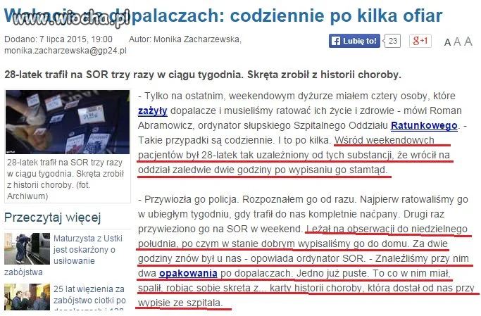 Na niektórych debili 