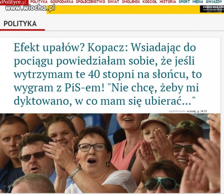 "UDAR SŁONECZNY" - minister zdrowia ostrzega!