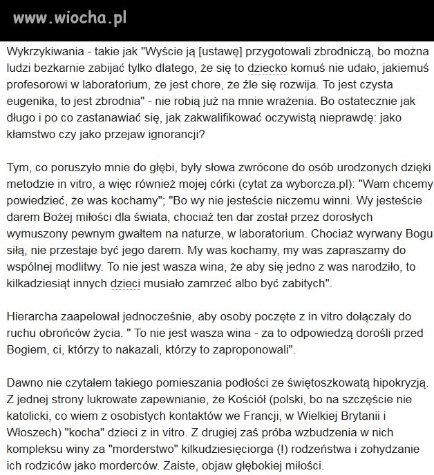 Kto rzuci w ojca kamieniem?