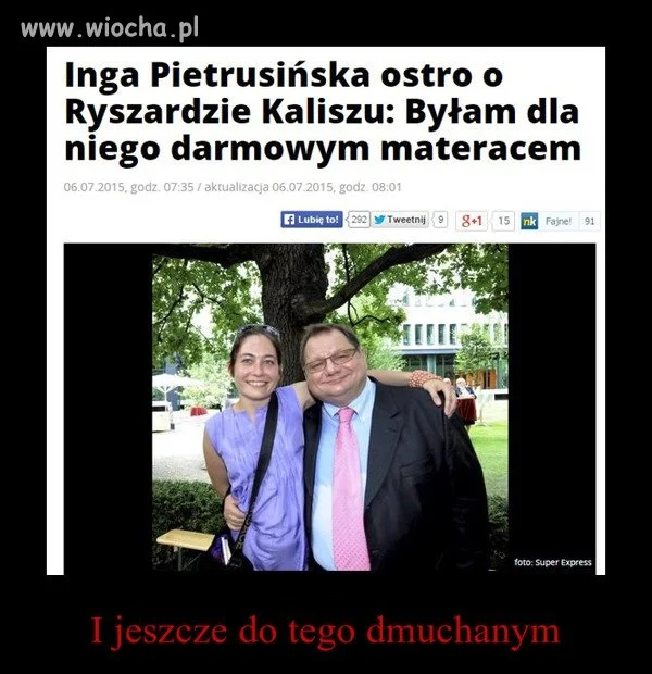 Była darmowym materacem
