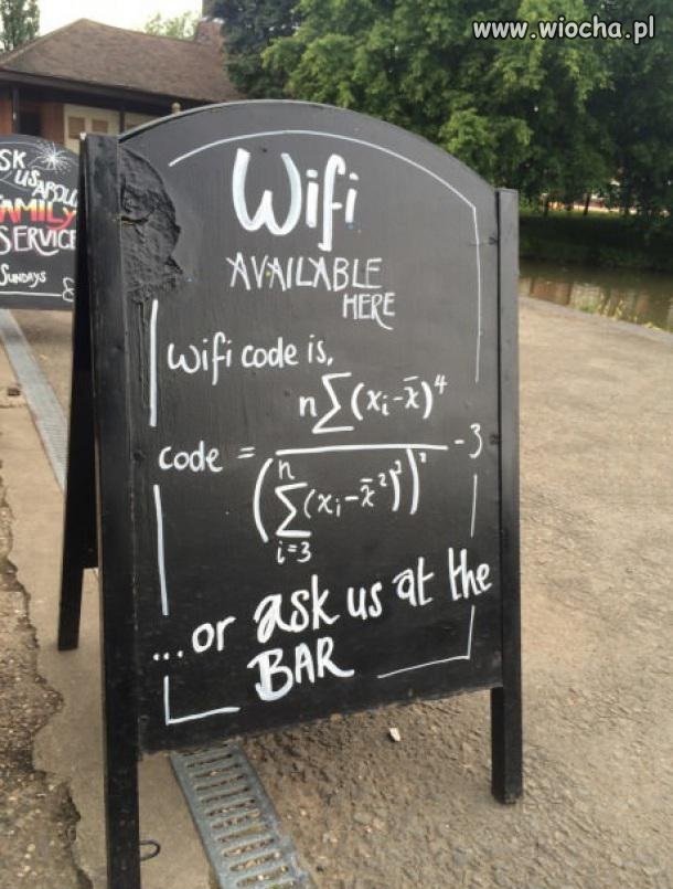 Hasło do wi-fi