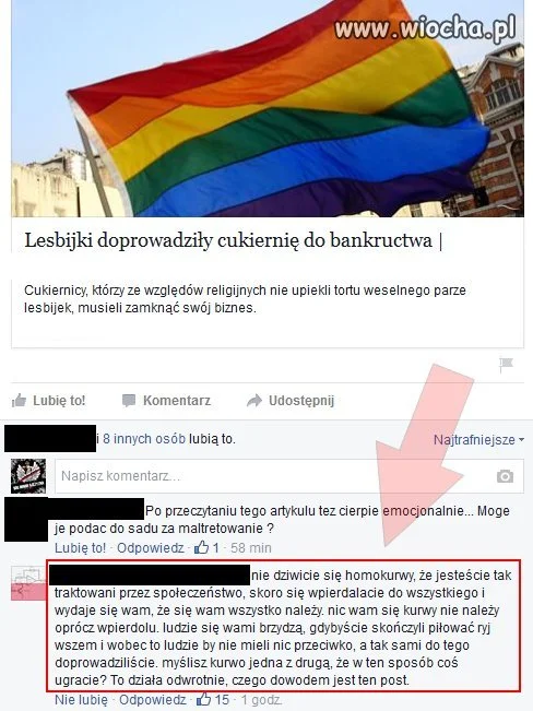 Lesbijki doprowadziły cukiernię do bankructwa