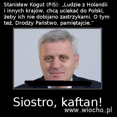 Jednak dalej podtrzymuje to