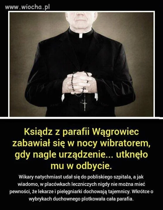 Ksiądz jak nie ma bolca