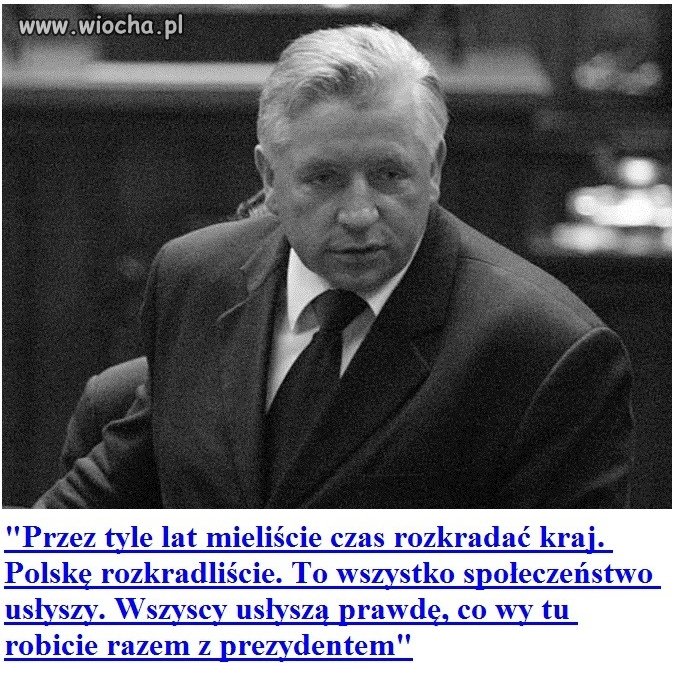 Jedyny facet w polityce 