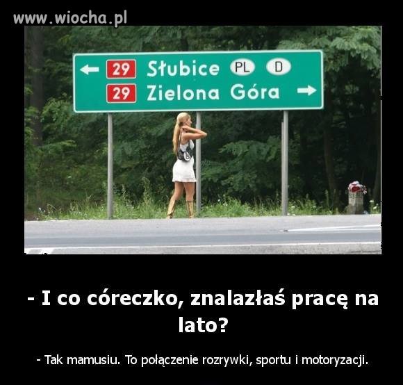 Praca na lato...