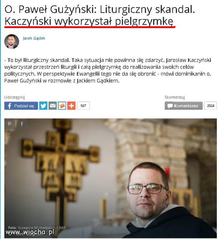 Teraz PIS okrzyknie go wrogiem Polski 