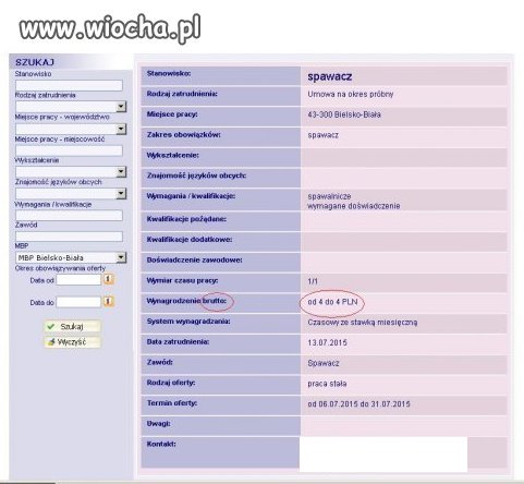 Praca dla młodzieży w Polsce