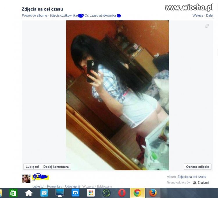 Dzisiejsze nastolatki i ich zdjęcia na facebook'u