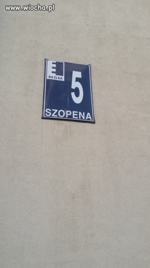 Ulica w MALBORKU