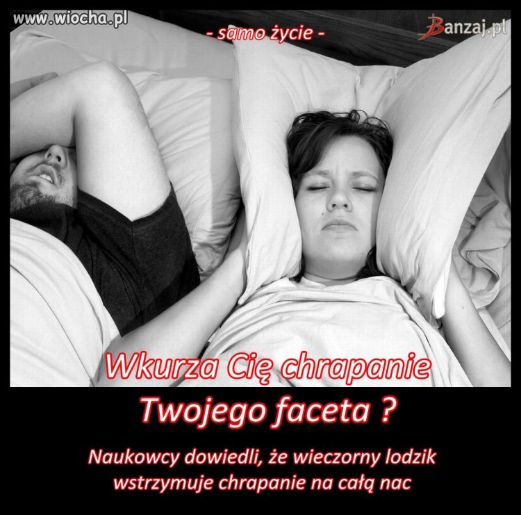 Metoda na nie chrapanie