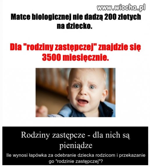 Dla rodziny zastępczej jest i to dużo 