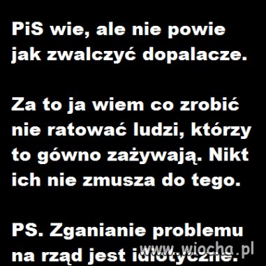 Wiem, ale nie powiem