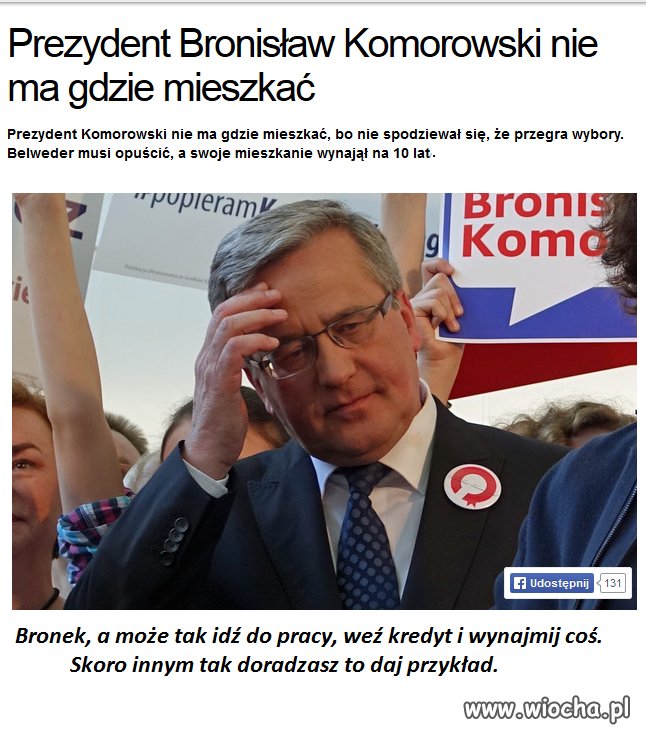 Wielki *BUL* dupy naszego wodza