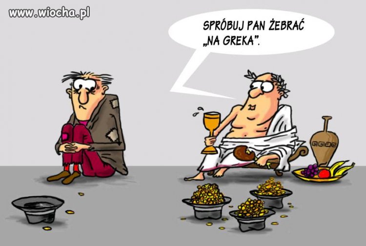 Żebranie "Na Greka".