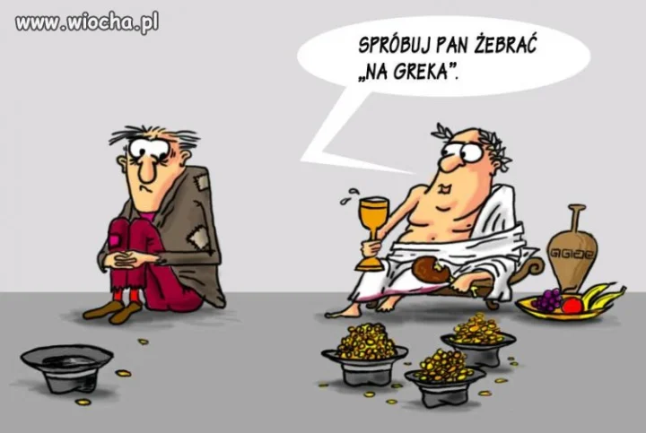 Żebranie "Na Greka".