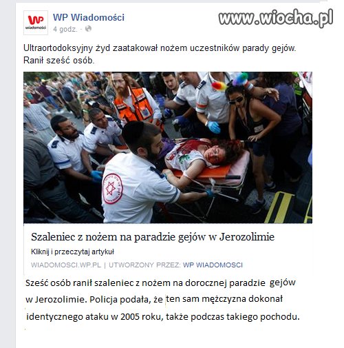 Aż nie wiadomo po której stanąc stronie...