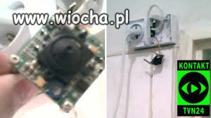 Kamera w toalecie w gniazdku 230 volt.