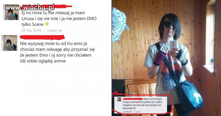 Okres buntu dzisiejszych nastolatków..