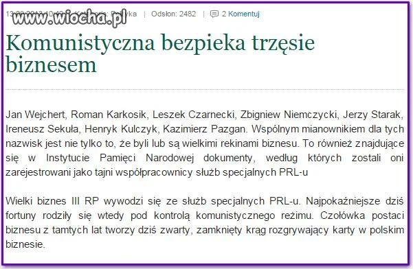 I tak od 26 lat