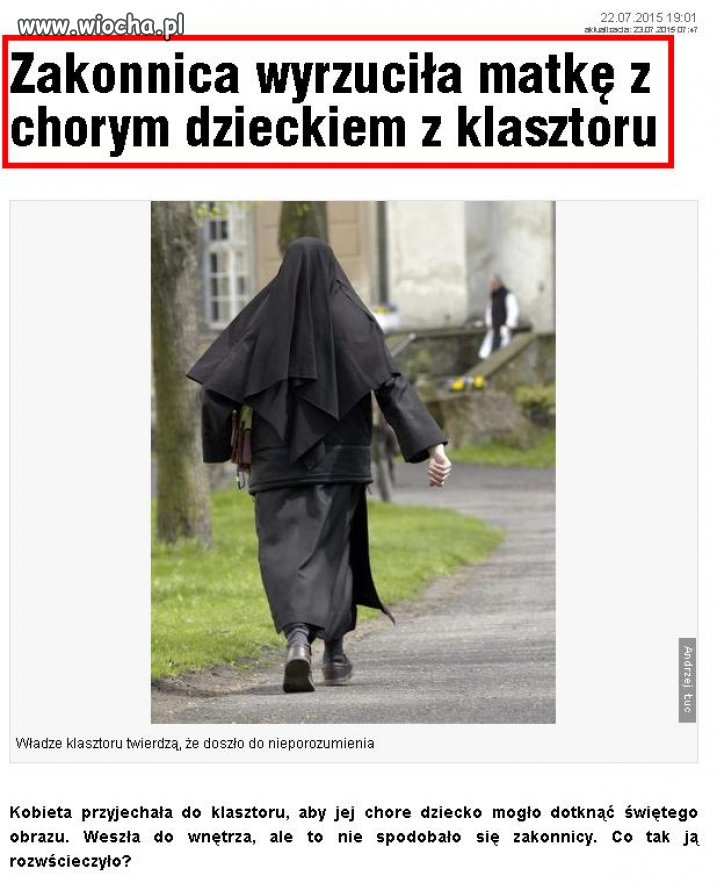 No i nie zostanie uzdrowiony... 