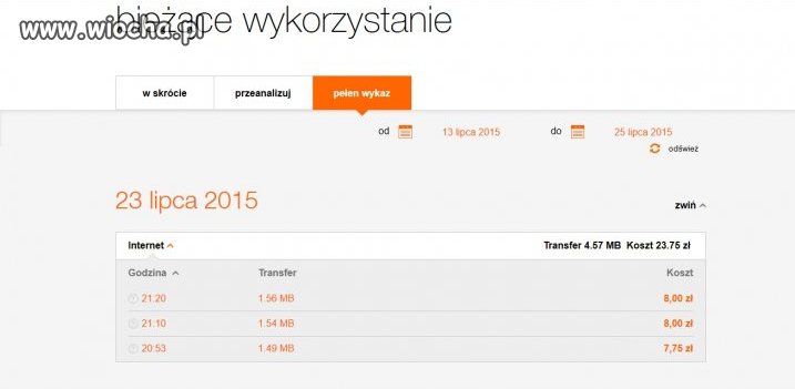 Internet w Orange - Rozbój w biały dzień!