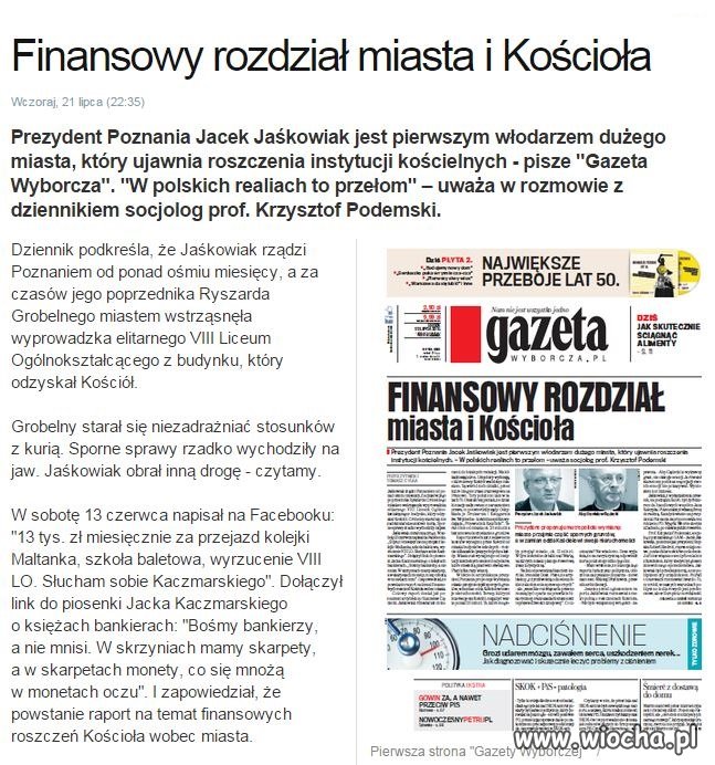 Oby więcej takich przełomów