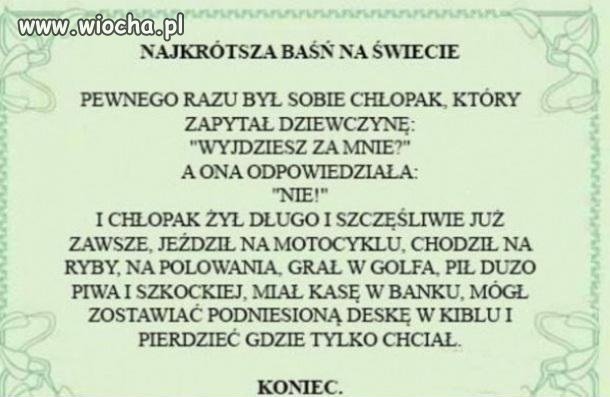 Najkrótsza baśń na świecie