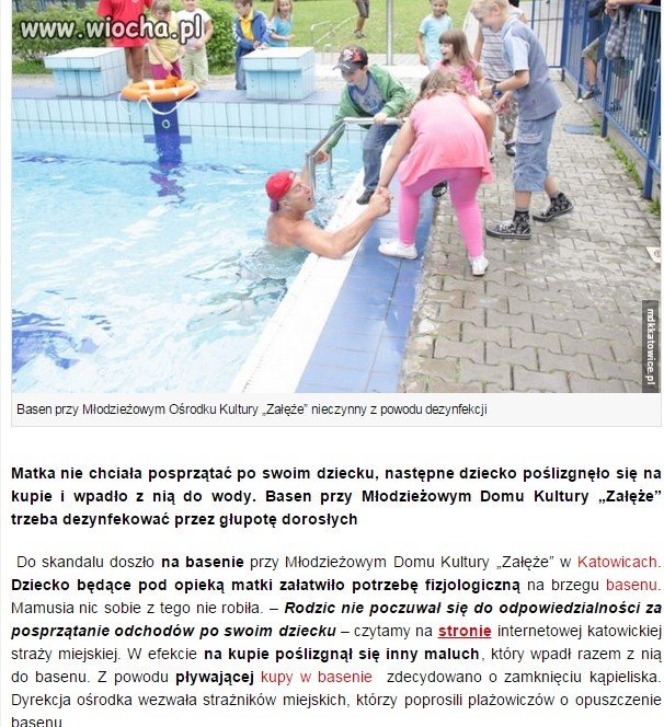 Mamusia nie chciała posprzątać kupki po dziecku