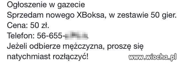 Ogłoszenie