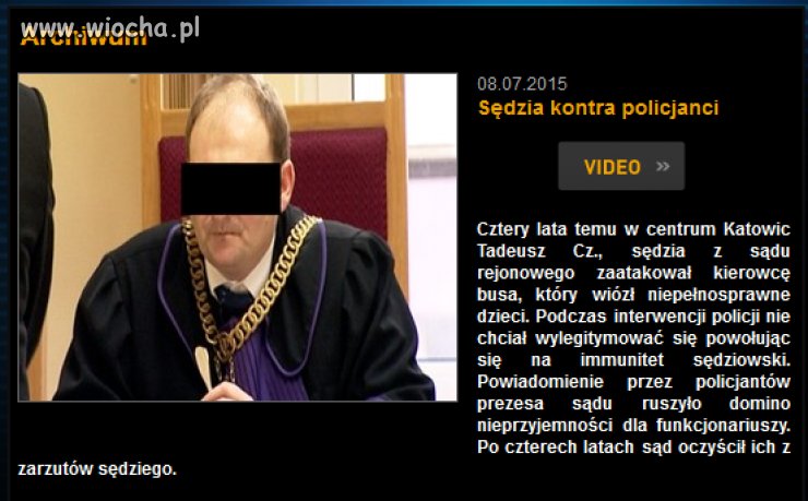 Myślał, że jest ponad prawem
