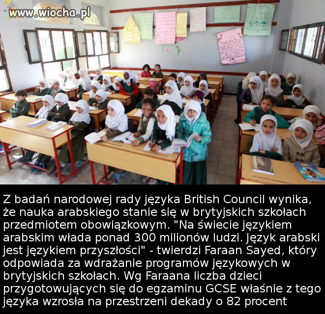Arabski "językiem przyszłości" wg British Council