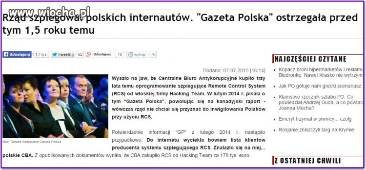 Orwell w realu