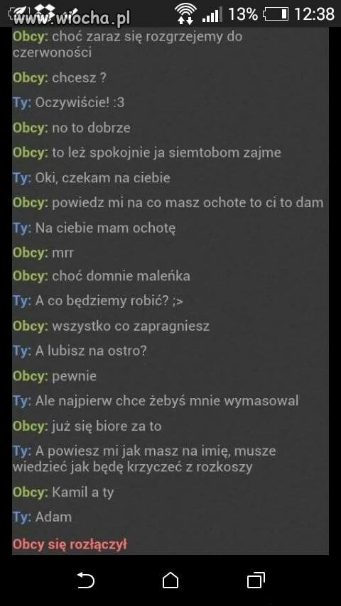 Taka sytuacja...