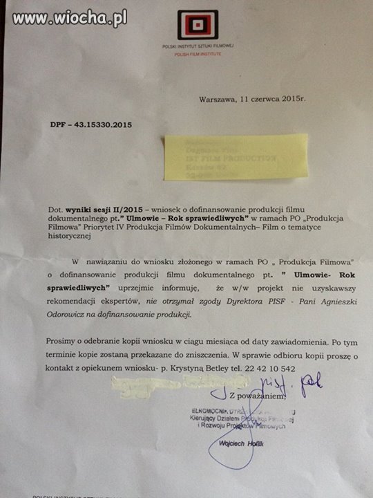 PISF odmawia wsparcia dla filmu o rodzinie Ulmów