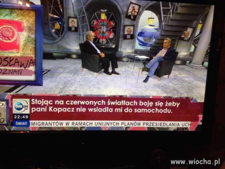 No bo mogła się spóźnić na pociąg 