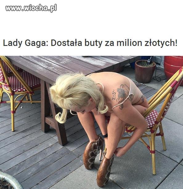 Buty za milion złotych 