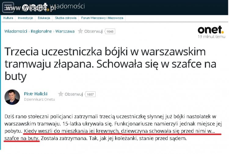 Patologia w szafce na buty.