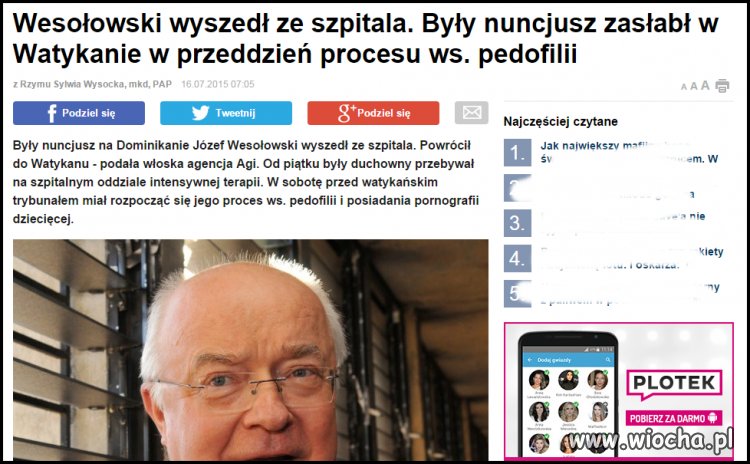 Niby po zawale czy cudów