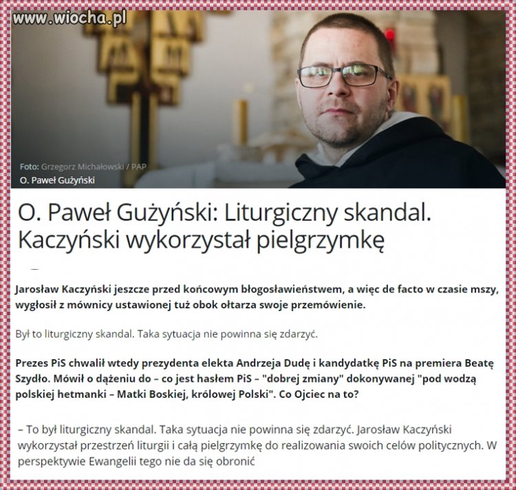 W końcu to ktoś zauważył