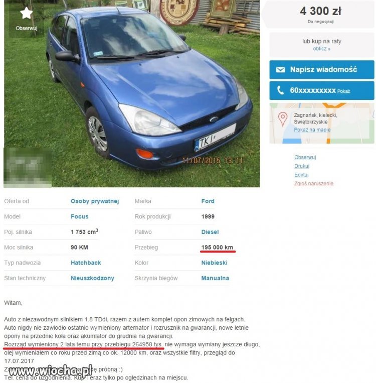 Poświęcenie sprzedawcy