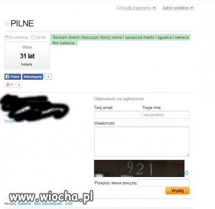 Komuś podpadła była?!